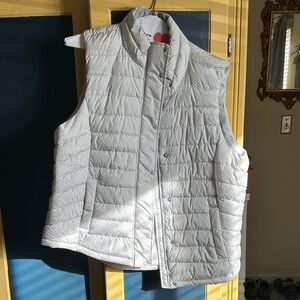 GAP Gray Quilted Vest